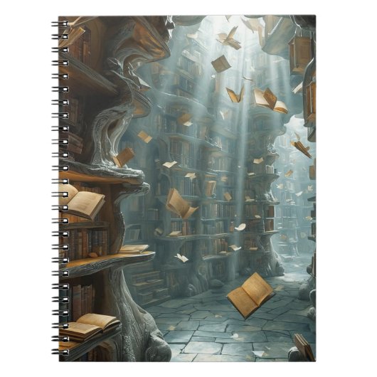 The Living Library Notitieboek (Voorkant)