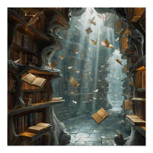 The Living Library Perfect Poster (Voorkant)
