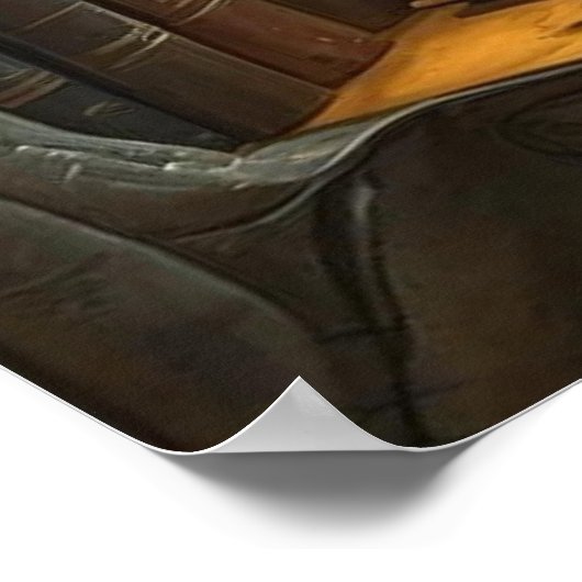 The Living Library Poster (Hoek)