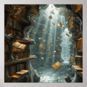 The Living Library Poster (Voorkant)
