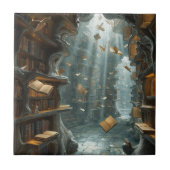 The Living Library Tegeltje (Voorkant)