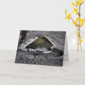 "The Living Rock" kerstkaart Kaart (Gele Bloem)