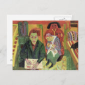 The Living Room, 1920 Briefkaart (Voorkant / Achterkant)