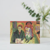 The Living Room, 1920 Briefkaart (Staand voorkant)