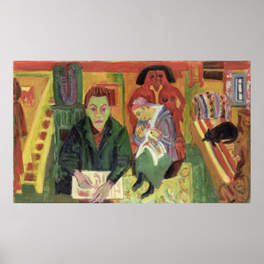 The Living Room, 1920 Poster (Voorkant)