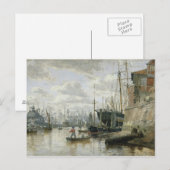 The Log Cabin te Hamburg Harbour, 1848 Briefkaart (Voorkant / Achterkant)