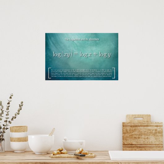 The Logarithm Poster (Keuken)