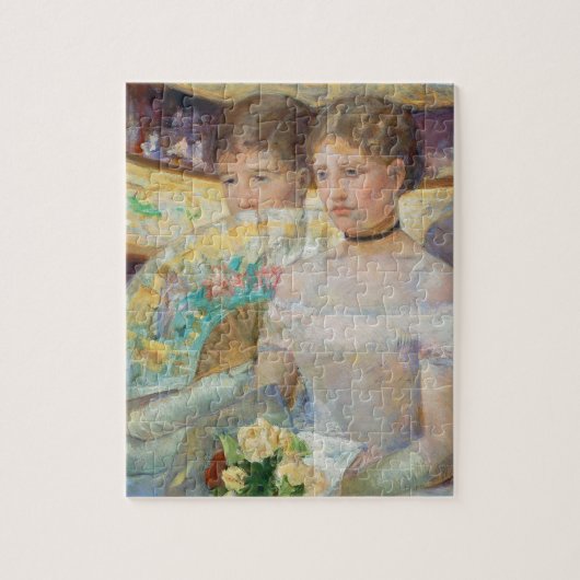 The Loge, 1882 (olie op canvas) Legpuzzel (Verticaal)