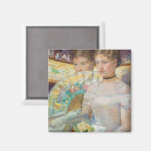 The Loge, 1882 (olie op canvas) Magneet (Voorkant / Achterkant)