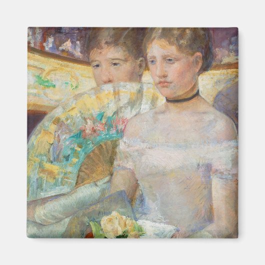 The Loge, 1882 (olie op canvas) Magneet (Voorkant)