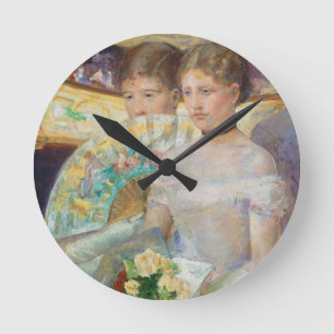 The Loge, 1882 (olie op canvas) Ronde Klok