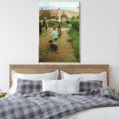 The Loiterers, 1888 (olie op canvas) Canvas Afdruk (Insitu (Slaapkamer))