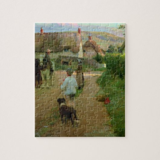 The Loiterers, 1888 (olie op canvas) Legpuzzel (Verticaal)