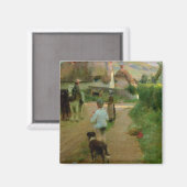 The Loiterers, 1888 (olie op canvas) Magneet (Voorkant / Achterkant)