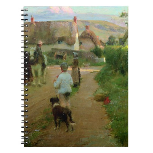 The Loiterers, 1888 (olie op canvas) Notitieboek (Voorkant)