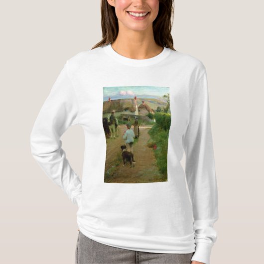 The Loiterers, 1888 (olie op canvas) T-shirt (Voorkant)