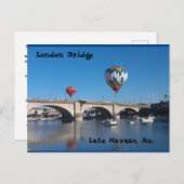 The London Bridge, Lake Havasu, Az. Briefkaart (Voorkant / Achterkant)