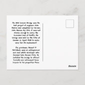 The London Bridge, Lake Havasu, Az. Briefkaart (Achterkant)