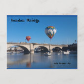 The London Bridge, Lake Havasu, Az. Briefkaart (Voorkant)