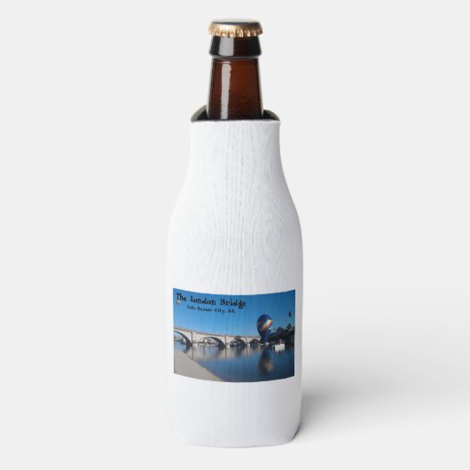 The London Bridge, Lake Havasu, AZ. Flesjeskoeler (Fles Voorkant)