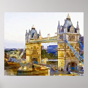 The London Bridge Poster