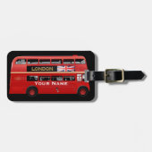The London Bus Bagagelabel (Voorkant horizontaal)