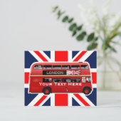 The London Bus Briefkaart (Staand voorkant)