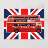 The London Bus Briefkaart (Voorkant)