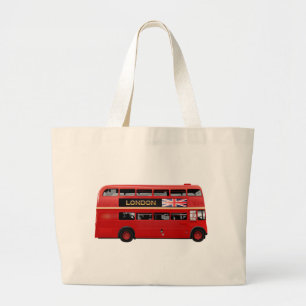 The London Bus Grote Tote Bag