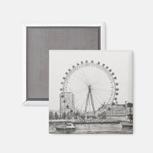 The London Eye 30/10/2006 Magneet (Voorkant / Achterkant)