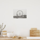 The London Eye 30/10/2006 Poster (Keuken)
