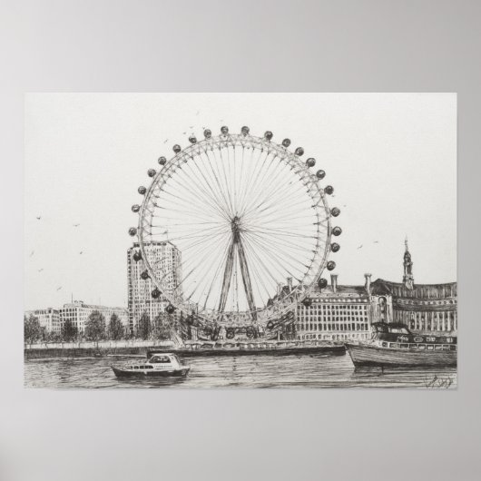 The London Eye 30/10/2006 Poster (Voorkant)