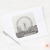 The London Eye 30/10/2006 Vierkante Sticker (Envelop)