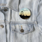 The London Eye Badge Ronde Button 5,7 Cm (In situ)