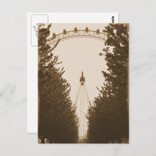 The London Eye - Briefkaart (Voorkant / Achterkant)