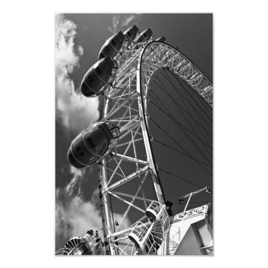 The London Eye Foto Afdruk (Voorkant)