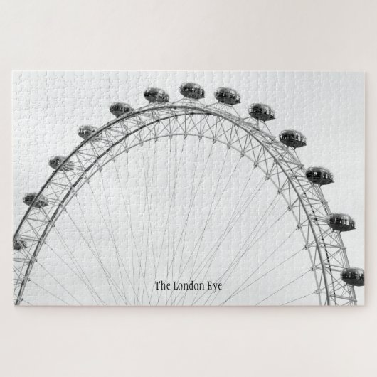 The London Eye, gepersonaliseerd Legpuzzel (Horizontaal)