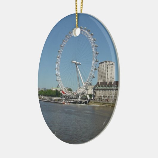 The London Eye Keramisch Ornament (Links)