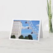 The London Eye, Londen, Engeland Kaart (Voorkant)