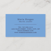 The London Eye, London City, Travel Agent Visitekaartje (Achterkant)