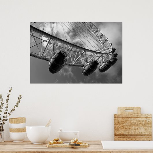 The London Eye Poster (Keuken)