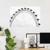 The London Eye Poster (Thuiskantoor)
