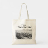 The London Magazine Bag, Historic City London Tote Bag (Achterkant)