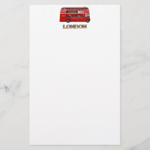 The London Red Bus Briefpapier