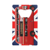 The London Red Bus Creditkaart Flessenopener (Achterkant)