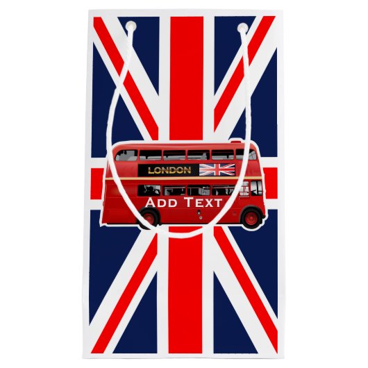 The London Red Bus Klein Cadeauzakje (Voorkant)