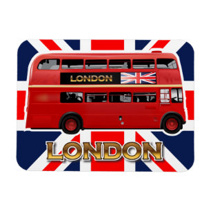 The London Red Bus Magneet
