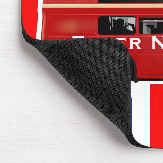 The London Red Bus Muismat (Hoek)