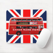 The London Red Bus Muismat (Met muis)