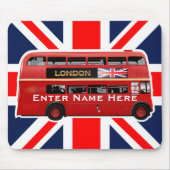 The London Red Bus Muismat (Voorkant)